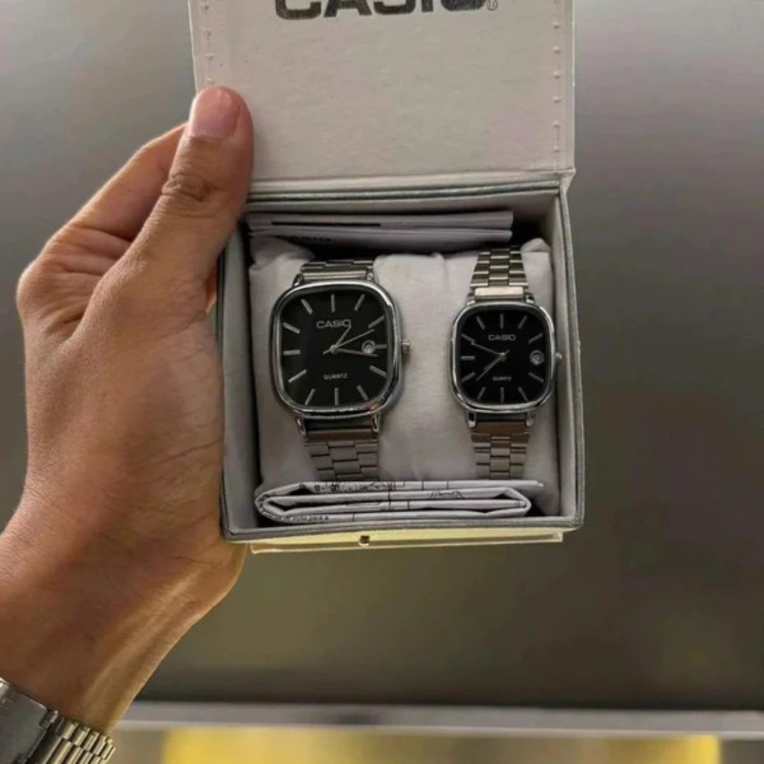 Couples Matching Watch Set - Elegant His and Hers Gift