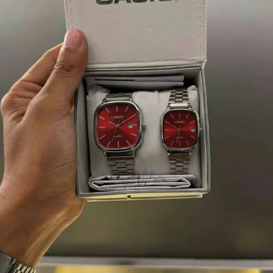 Couples Matching Watch Set - Elegant His and Hers Gift