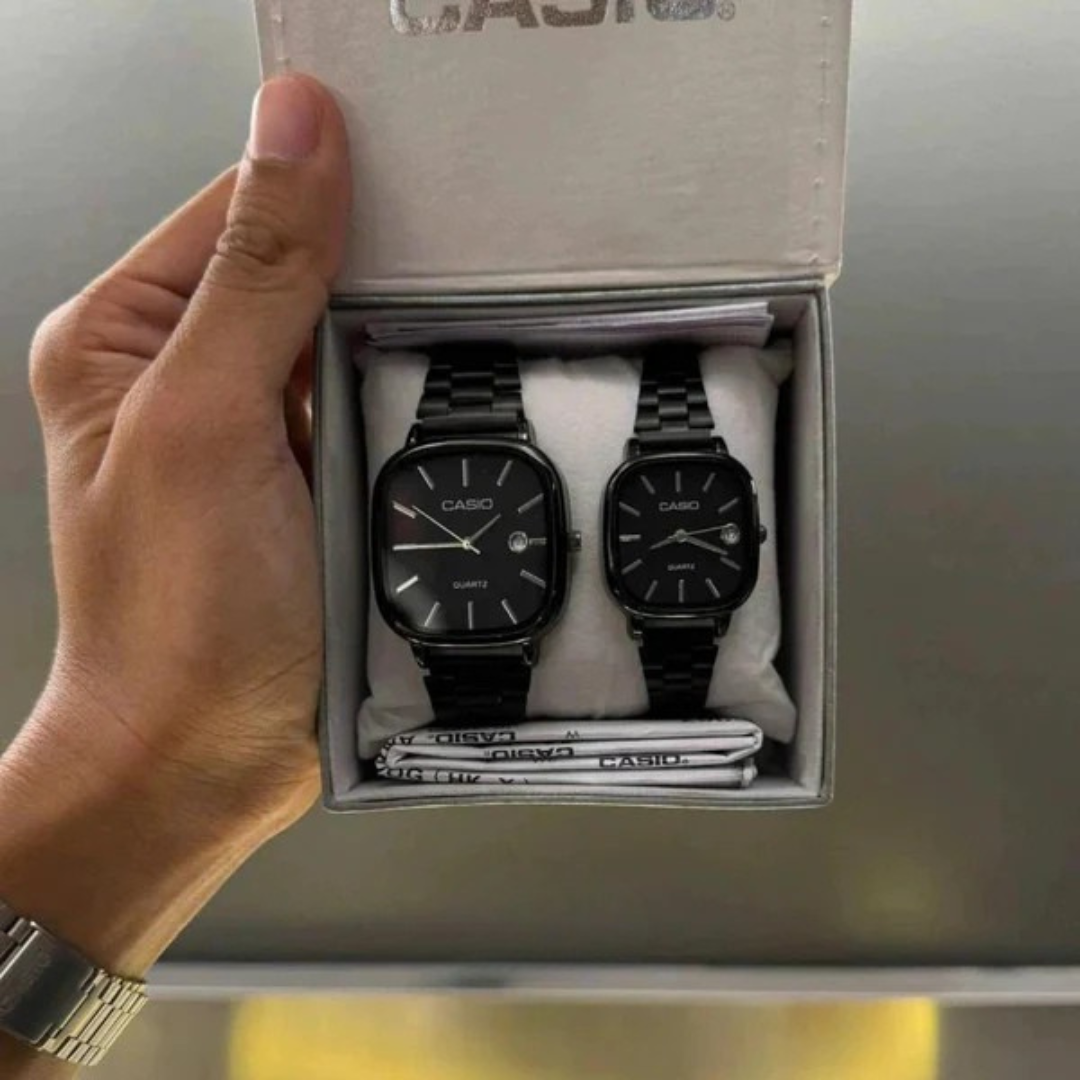 Couples Matching Watch Set - Elegant His and Hers Gift
