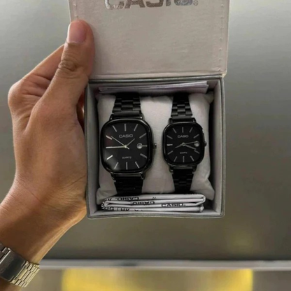 Couples Matching Watch Set - Elegant His and Hers Gift