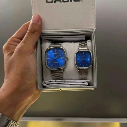 Couples Matching Watch Set - Elegant His and Hers Gift