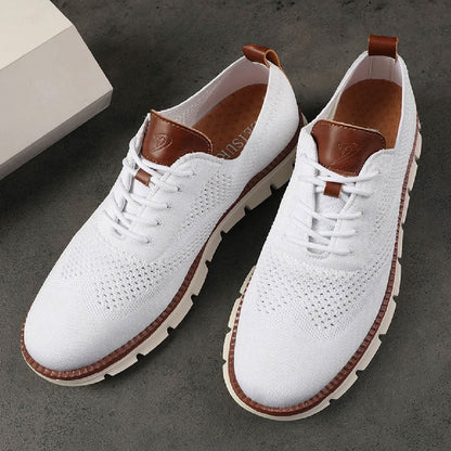 Rivauron - Swift Ultra-Comfortable Breathable Flexible Trainers - White
